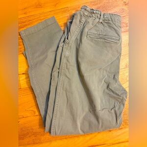 American Eagle Green Khaki Pants